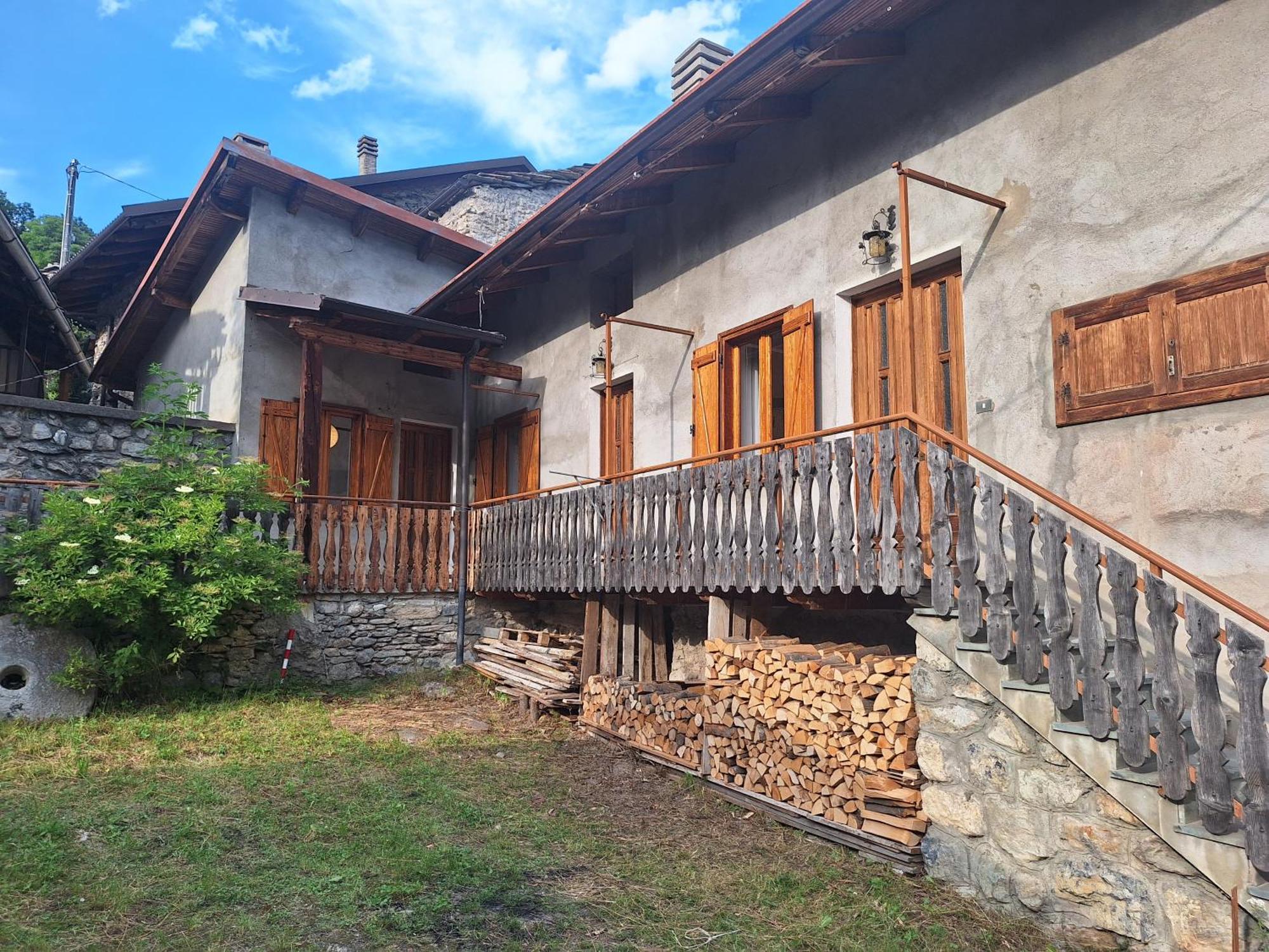 Apartamento La Casa Del Gigante Frassino Acceglio Exterior foto